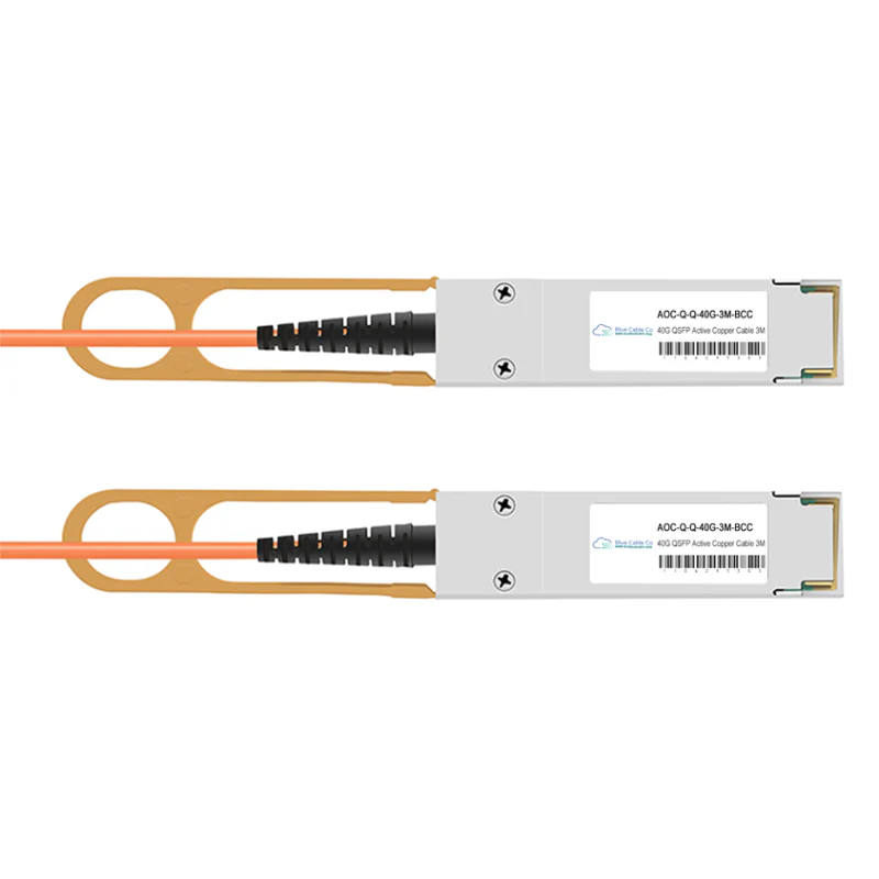 AOC-Q-Q-40G-xM-BCC | Arista Compatible QSFP to QSFP Active Optical Cable, 40GB, 40GBASE-AOC | 3 to 30M