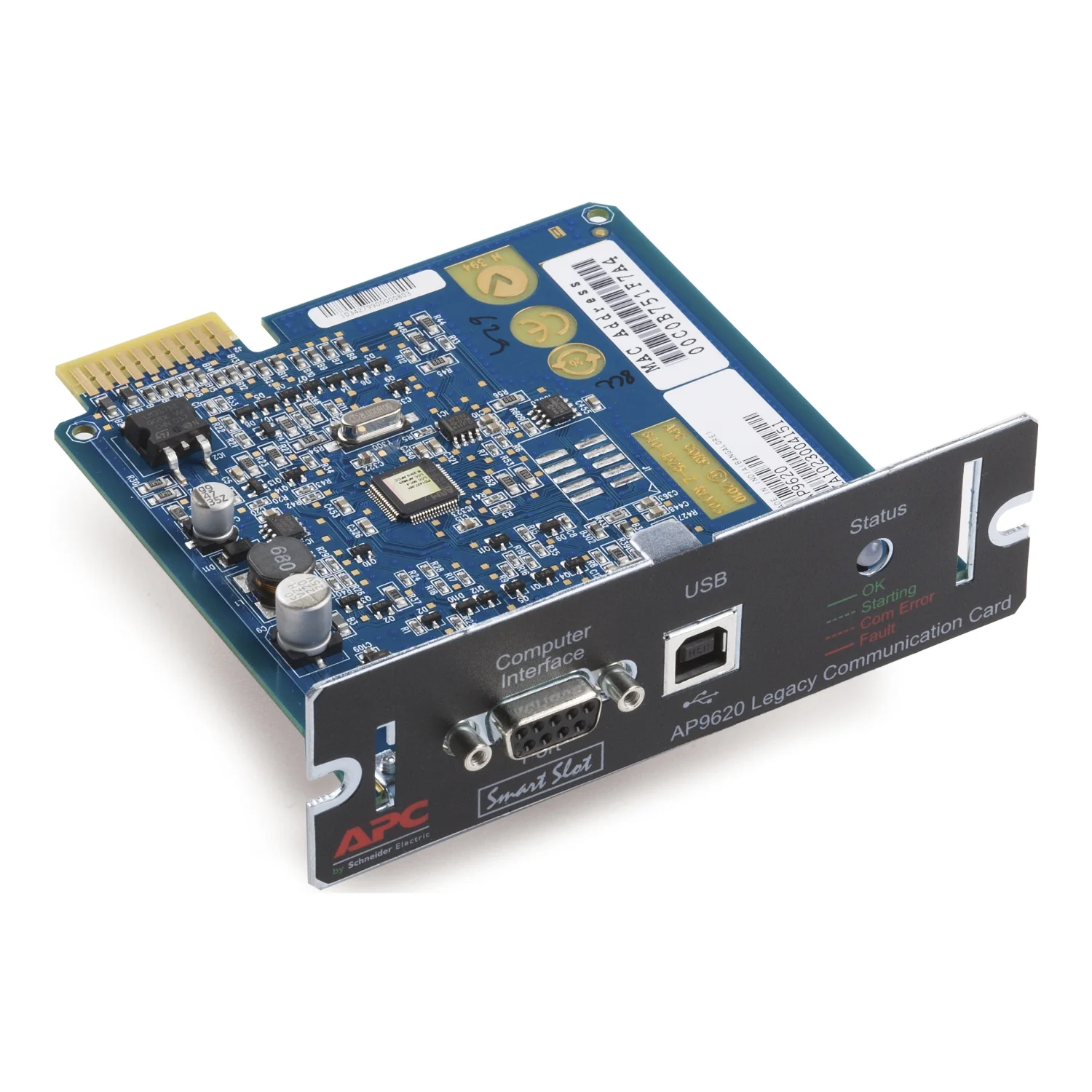 APC AP9620 | Protocol Translation to UPS-Link SmartSlot Card, UPSLink Protocol Support