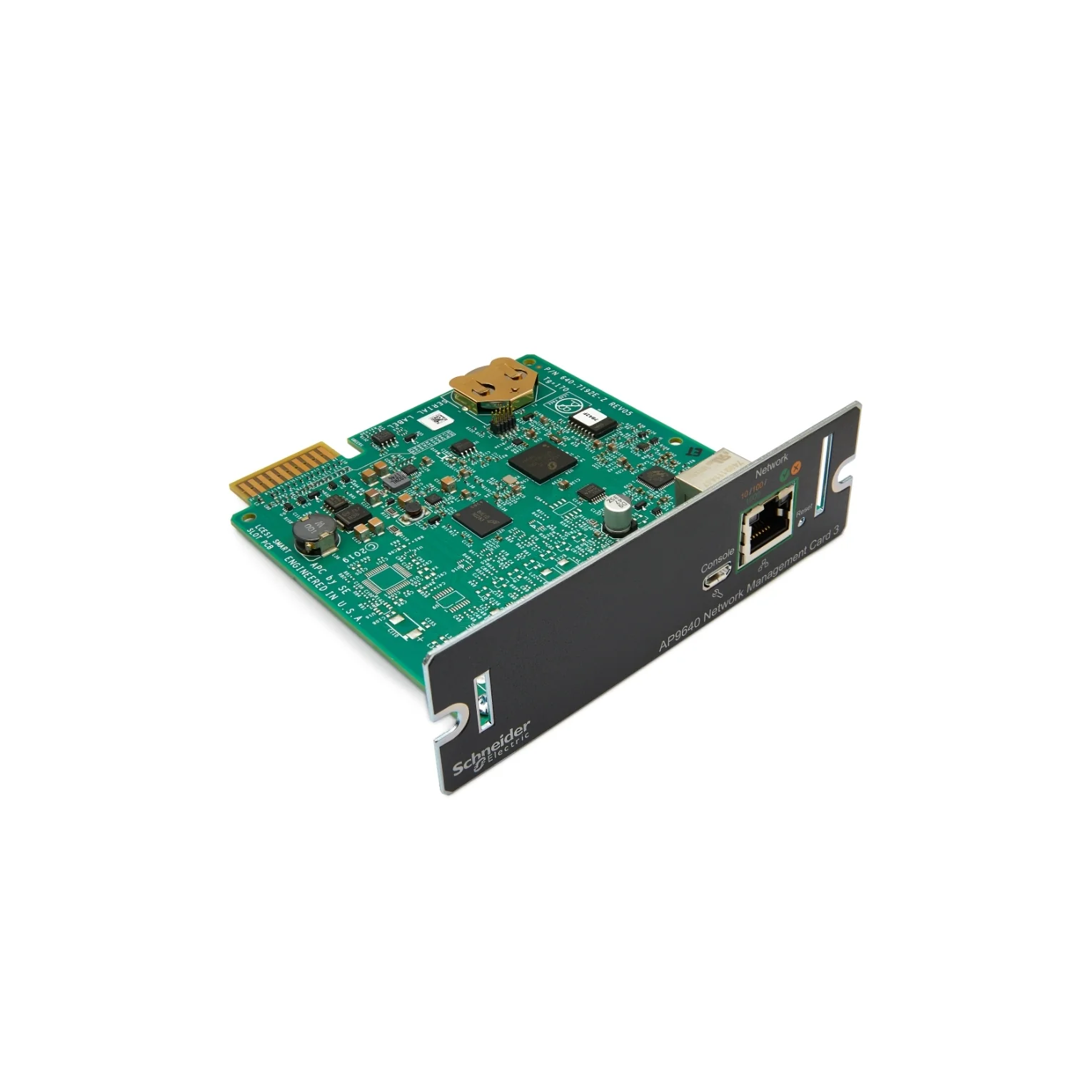 APC AP9640 | Secure Remote UPS Monitoring & Management Network Card, NMC3, Device Monitoring, APC Network Management Cards
