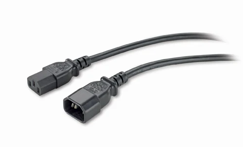 APC AP9890 | NetShelter Power Cord Kit 5-Pack, C13 to C14, 0.6m Length, Rack Power Distribution - Image 2