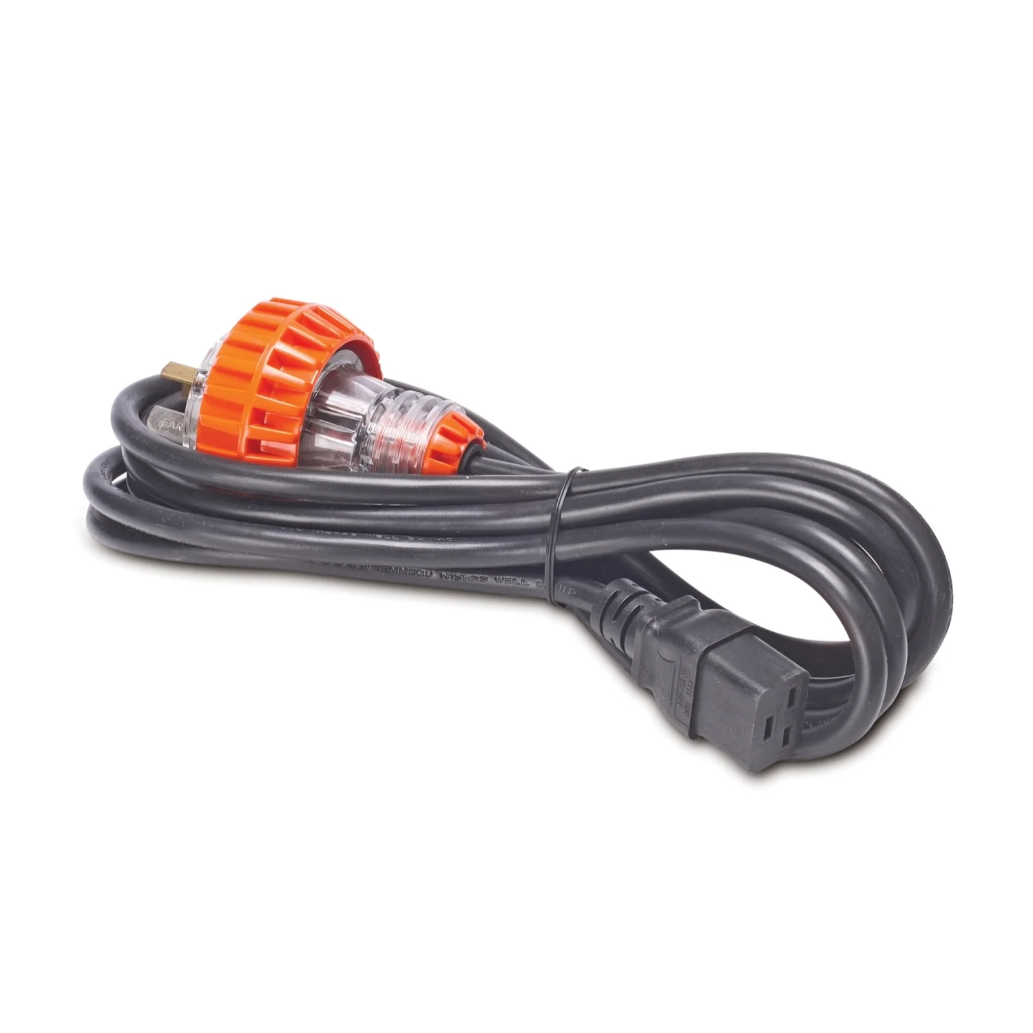 APC AP9897 | NetShelter Power Cord, C19 to 15A Australia Plug, 3.7m, Rack Power Distribution
