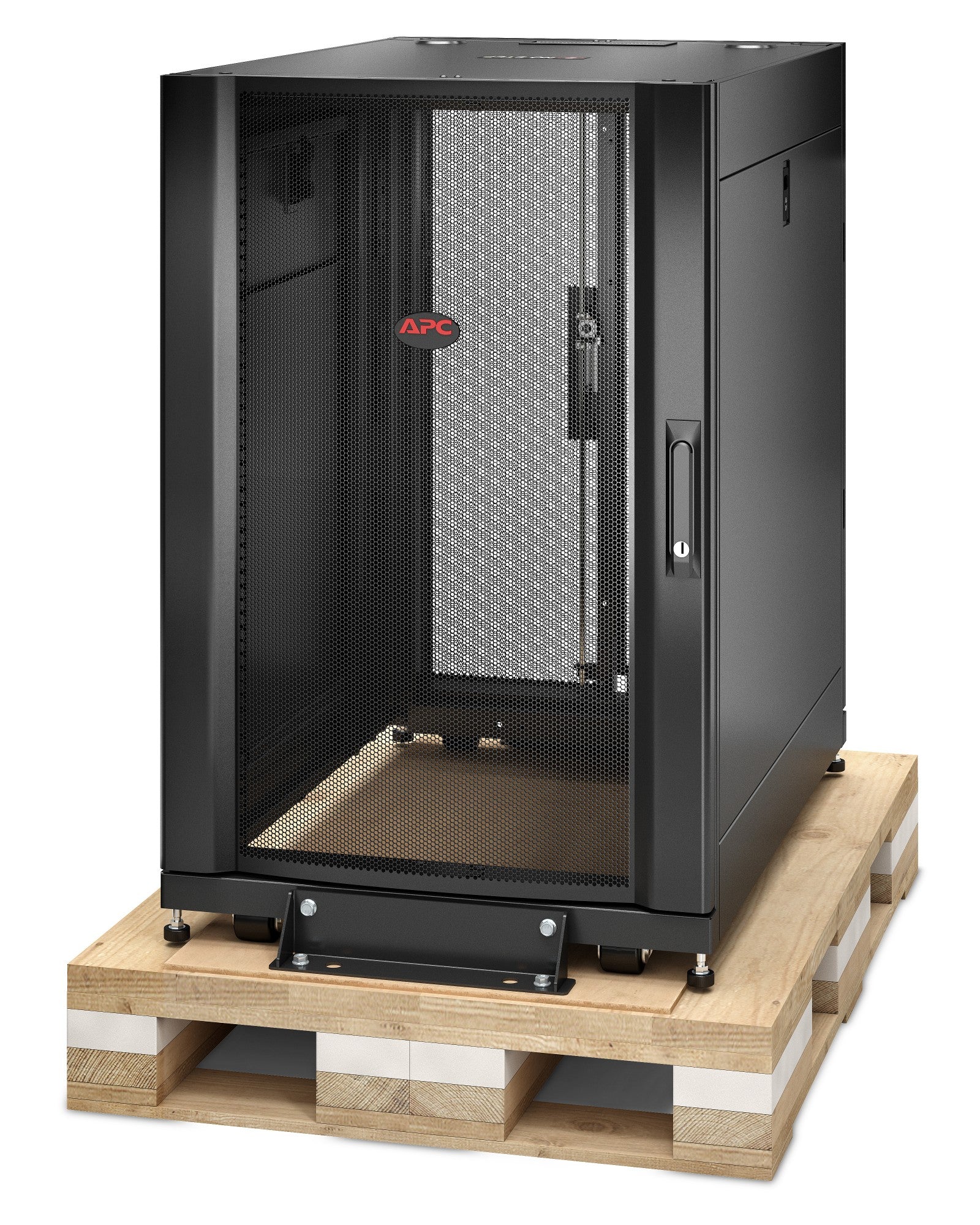 APC AR3006SP | NetShelter SX 18U Server Rack Enclosure, Shock Packaging, 925H x 600W x 900D mm