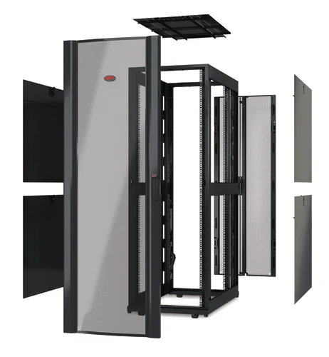 APC AR3357X617 | NetShelter SX 48U Freestanding Rack, Black