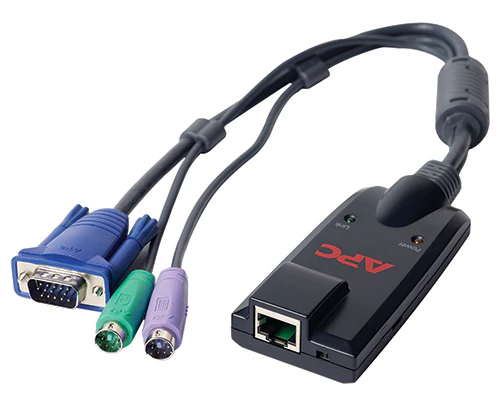 APC KVM-PS2 | APC NetShelter KVM 2G Server Module PS/2 for Racks, LCD Monitors, KVM Switches, Compatible with APC Accessories