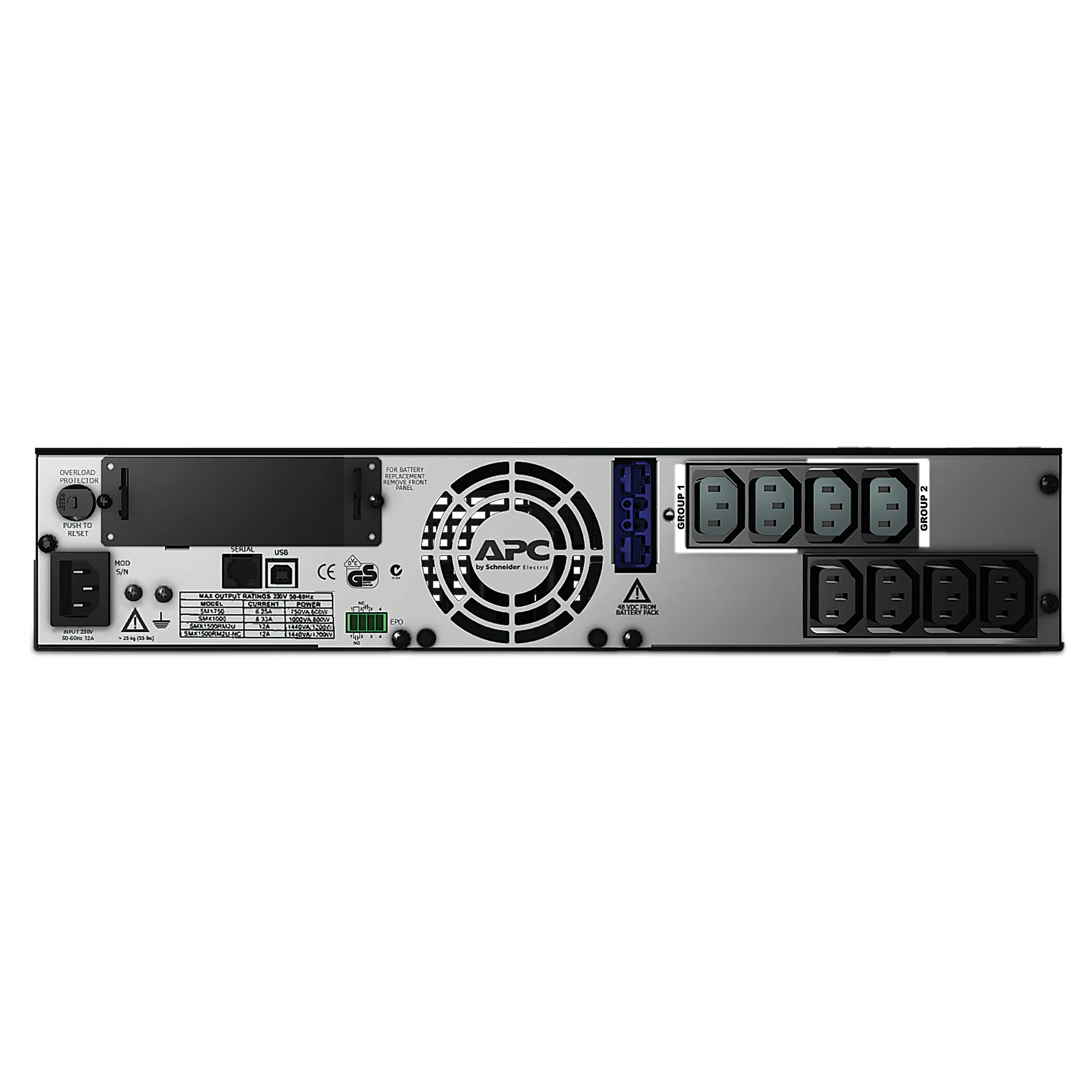 APC SMX1000I | Smart-UPS X 1000VA, 8x C13 Output, USB, Expandable Runtime, 240V