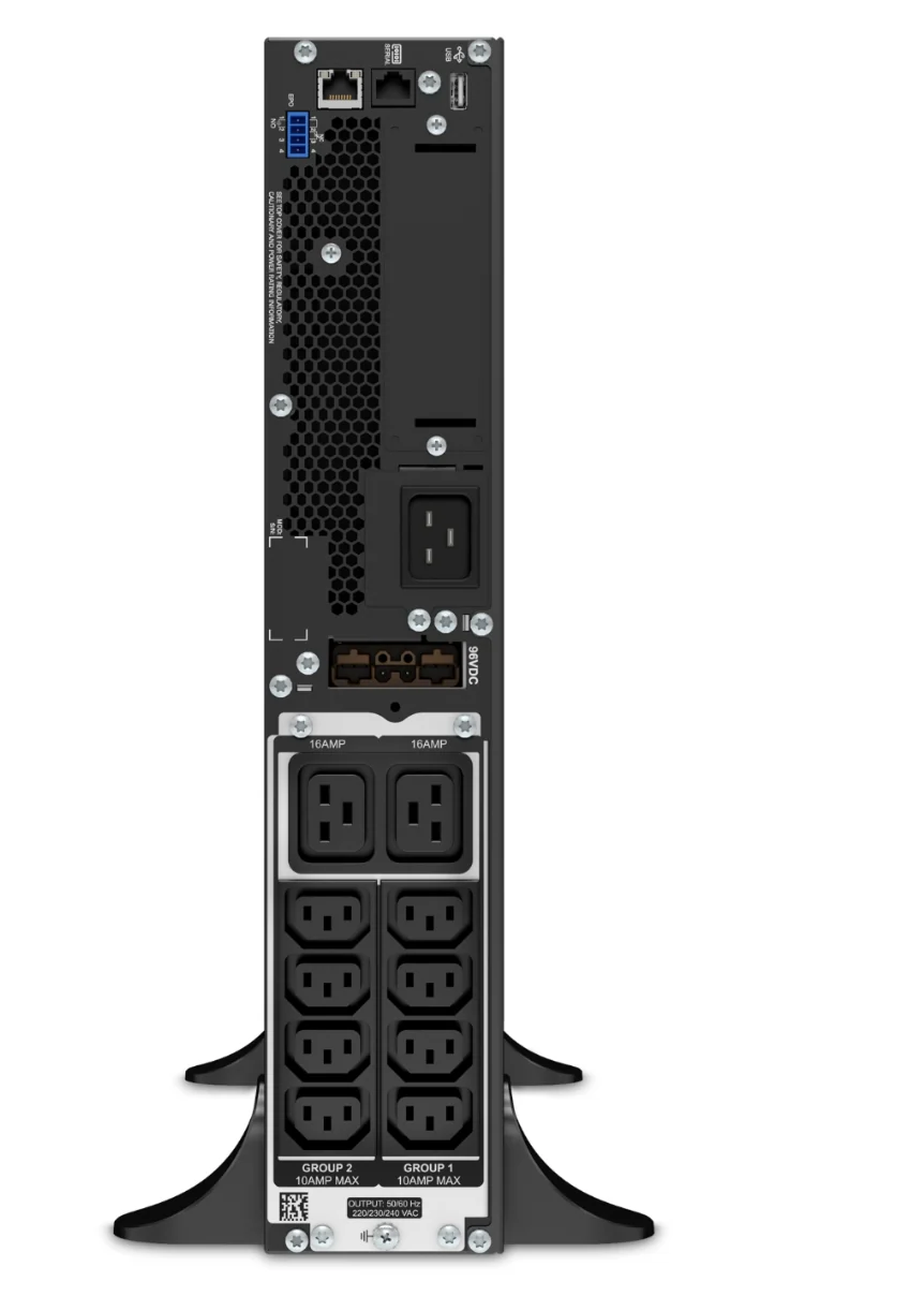 APC SRT3000XLI | Smart-UPS On-Line 3000VA, 8x C13 & 2x C19, Tower, 240V - Image 3