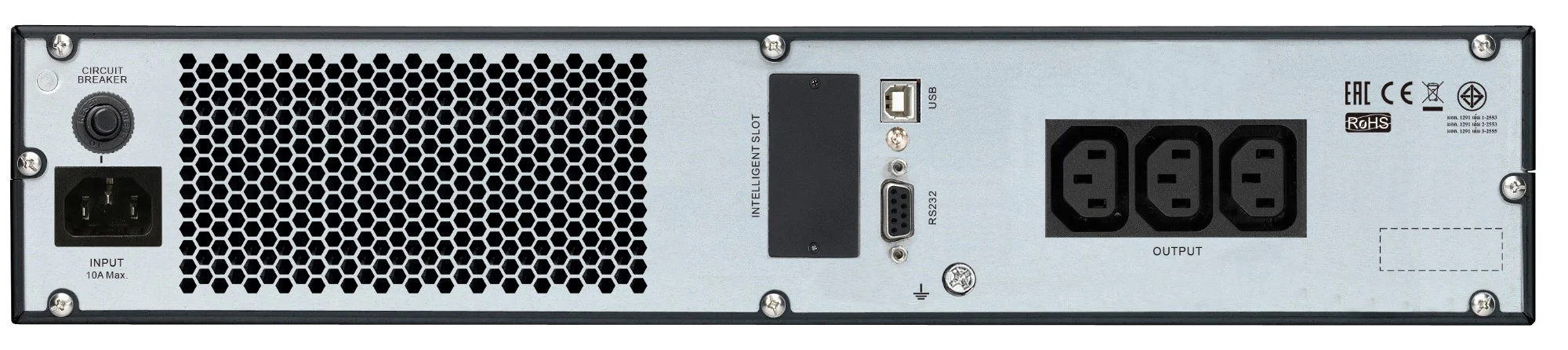 APC SRV1KRIRK | SRV1KRIRK UPS, 1kVA/800W, 3 AC Outlets, 240V