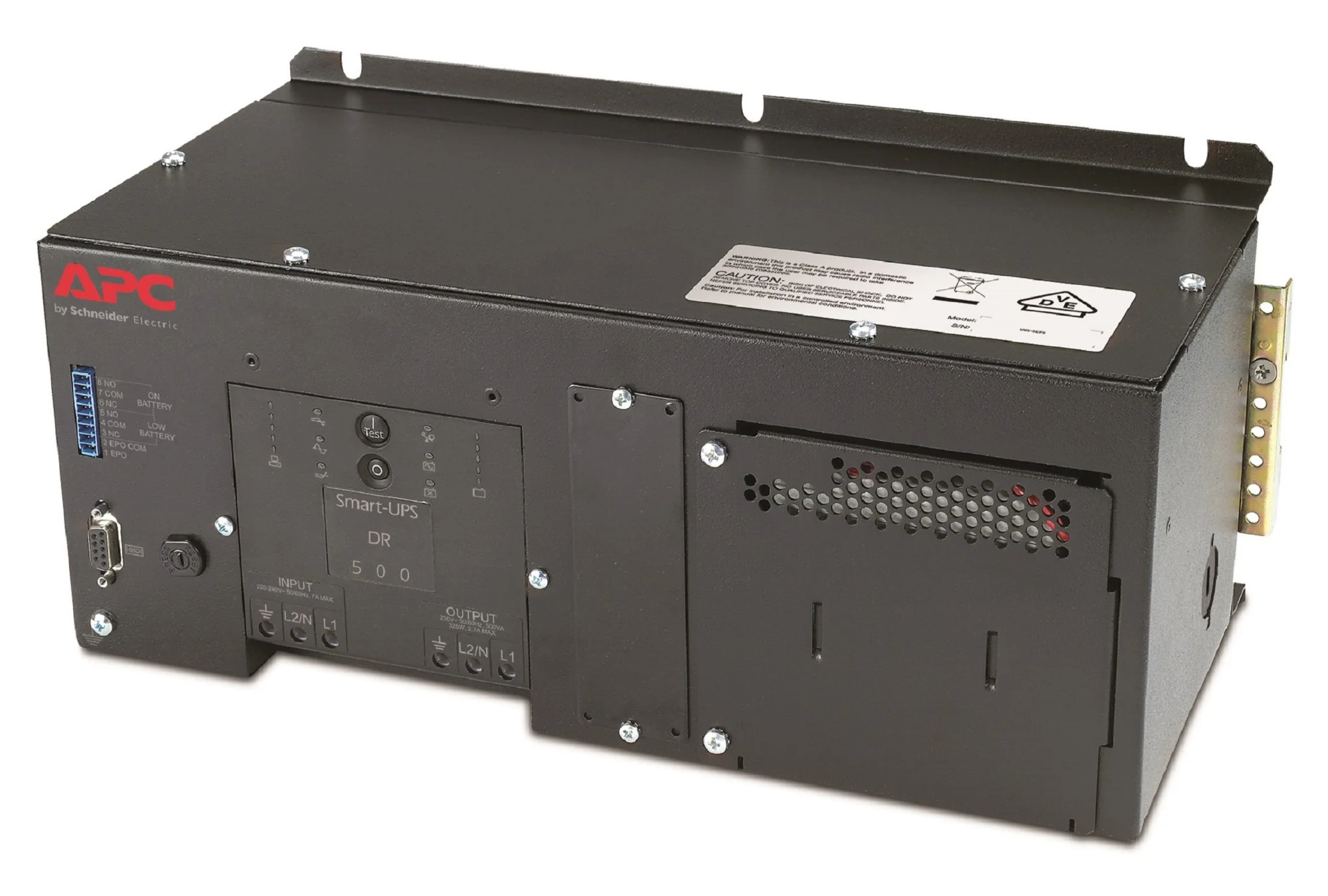 APC SUA500PDRI-H | SUA500PDRI-H UPS, 0.5 kVA/325 W, 3 AC Outlets, 240V