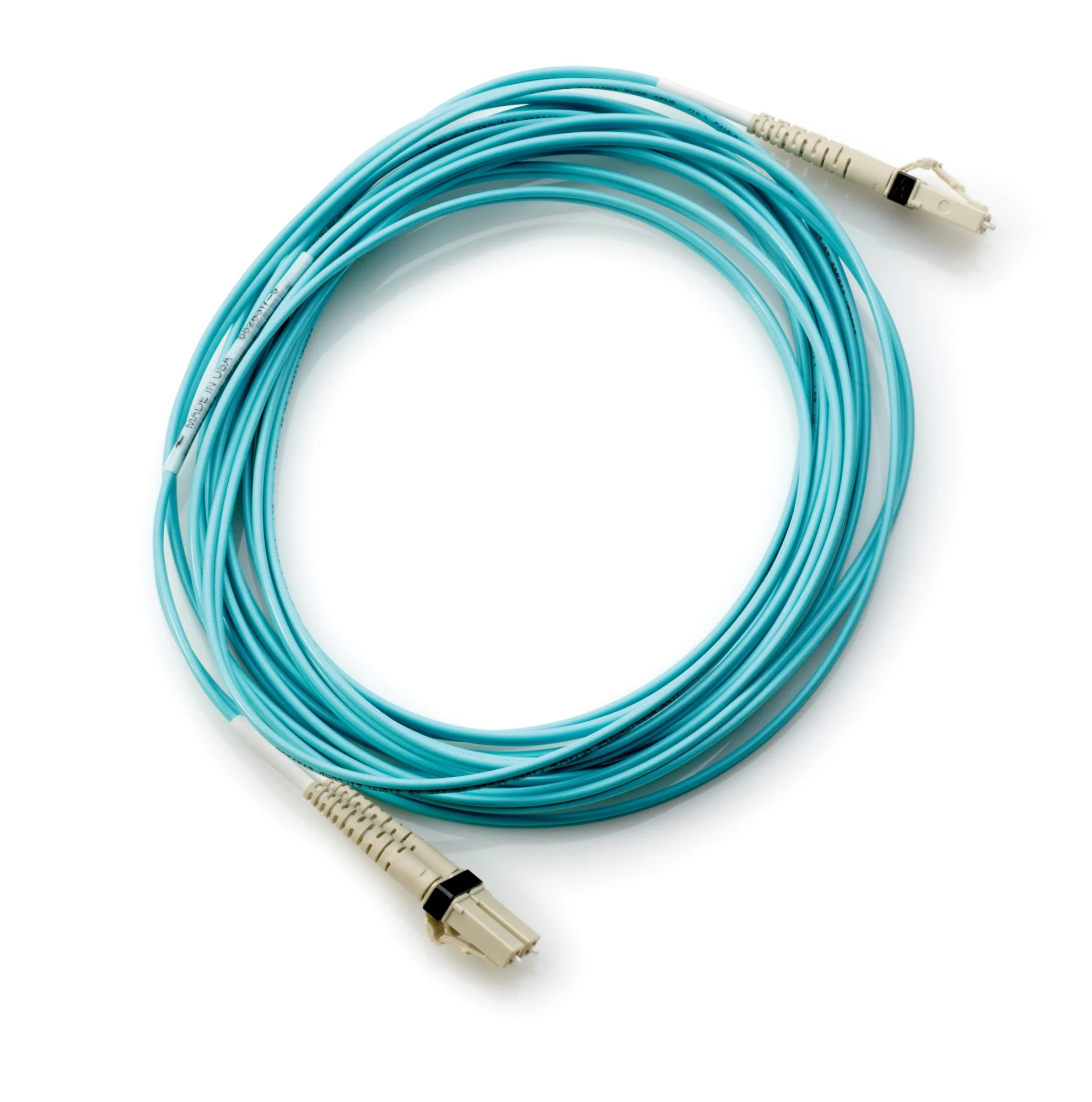 HPE AJ834A | 1m LC OM3 Multi-Mode Fiber Optic Cable for High-Speed Networks
