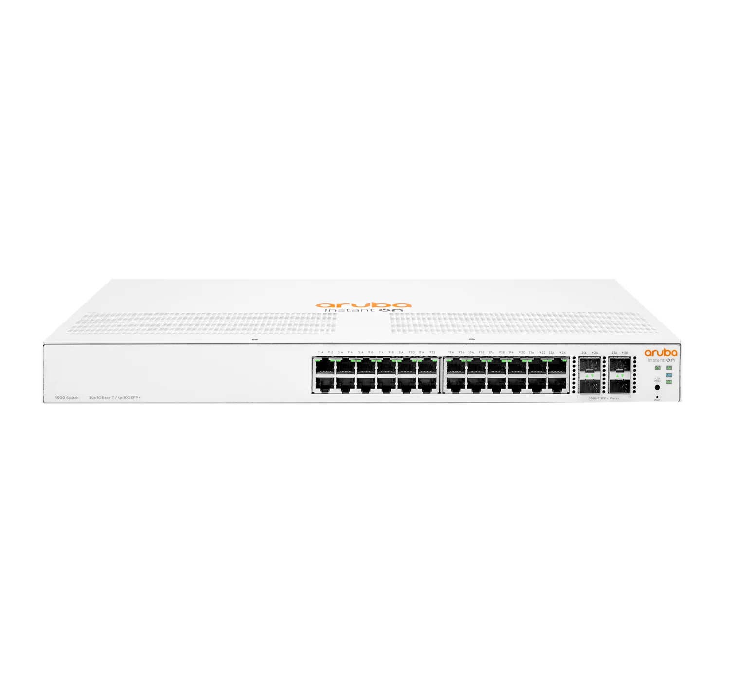 Aruba Instant On JL682A#ABG | 24-Port Gigabit Switch with 4 SFP+ Uplinks, Aruba Instant On 1930 Series