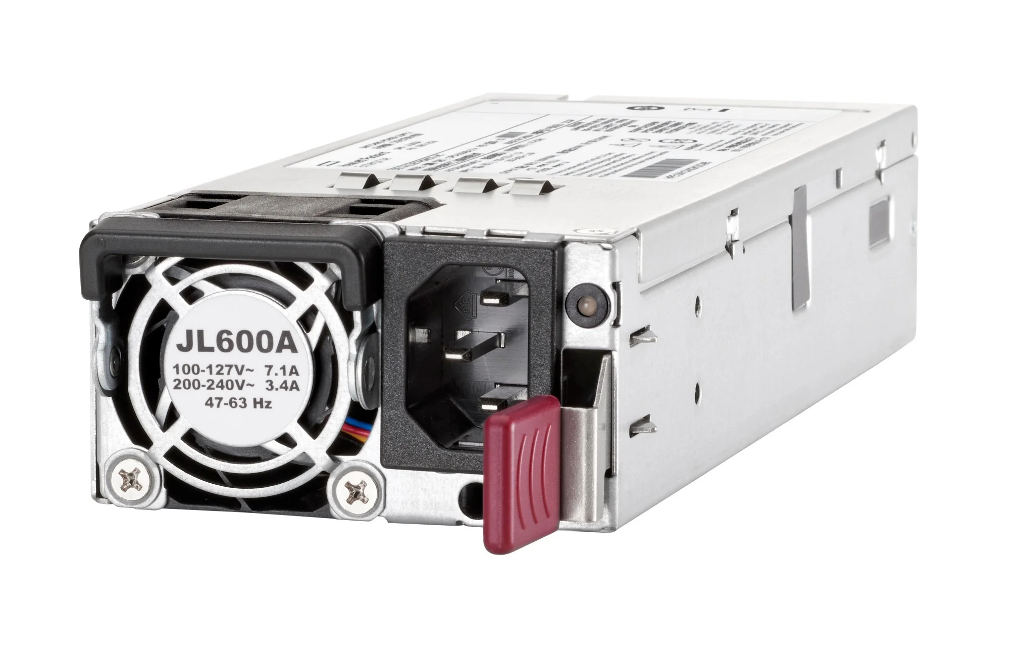 Aruba JL600A | 550W Power Supply, 100-240VAC, Port-to-Power, CX 8360 Series