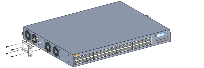 Aruba JW083A | Wall/Rack Mount Kit for S1500-24, S1500-48, S2500 Series | SPR-WL2-Maintenance
