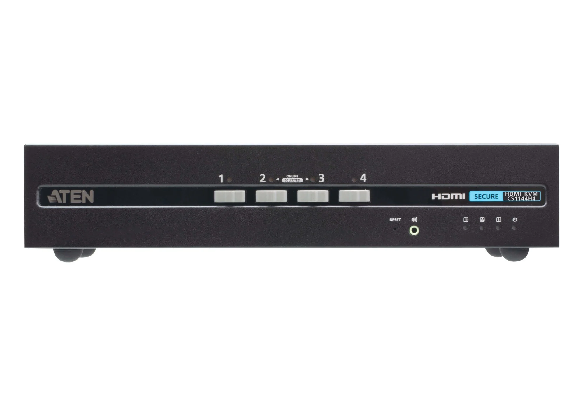 ATEN CS1144H4-AT-U | CS1144H4 Switch, CS1144H4 Secure KVM Switch, 4 x Computers, Dual HDMI 4K, USB, CAC