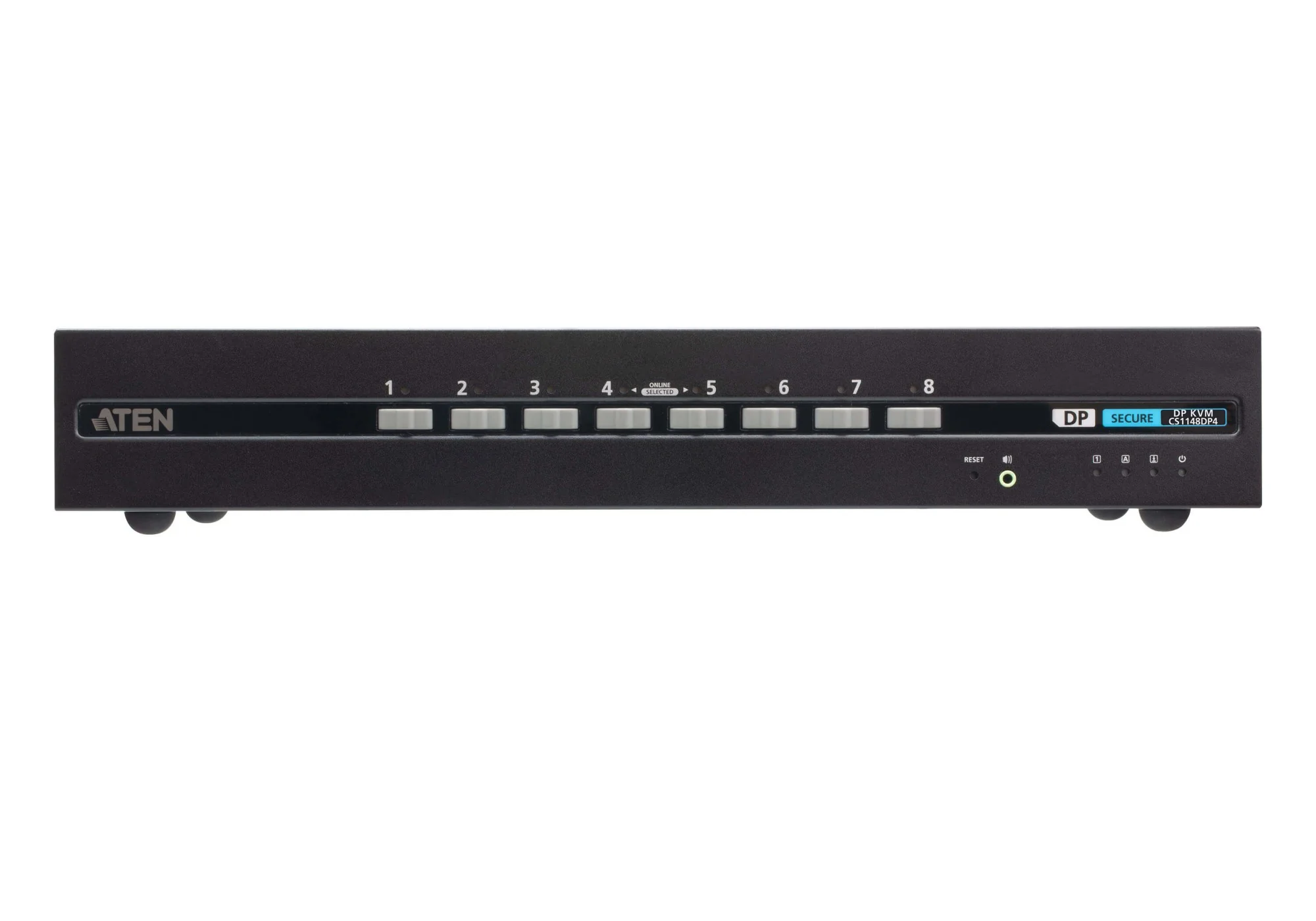ATEN CS1148DP4-AT-U | CS1148DP4 Dual-Display Secure KVM, 8 x DP, USB, PSD PP v4.0