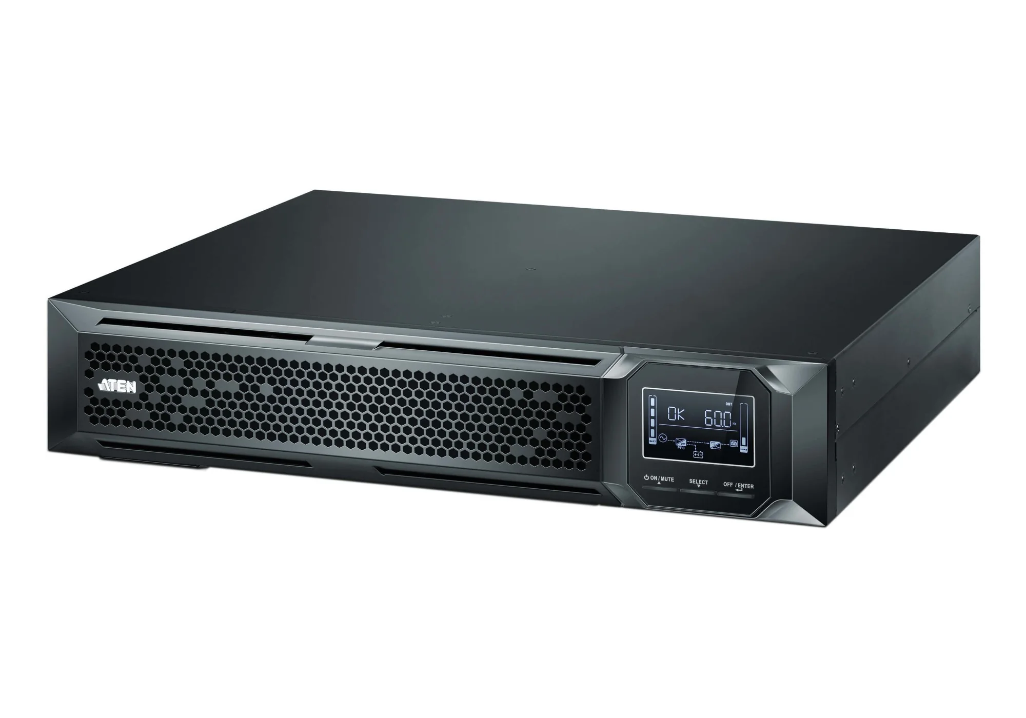 ATEN OL1000HV-AT-G | OL1000HV Online UPS, 1000VA/1000W, 230V, 8 x IEC C13, USB/DB9, EPO