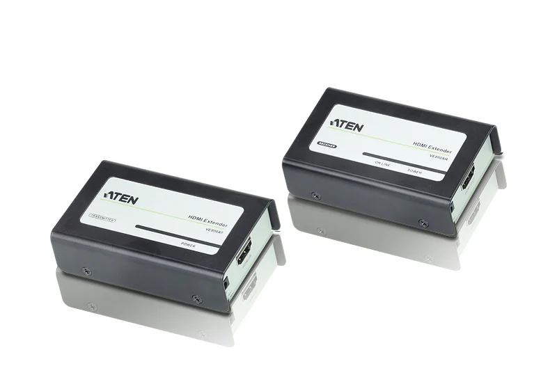 ATEN VE800A-AT-U | VE800A HDMI over Cat5 Extender Kit, 1080p 40 m / 1080i 60 m, EDID, TX+RX