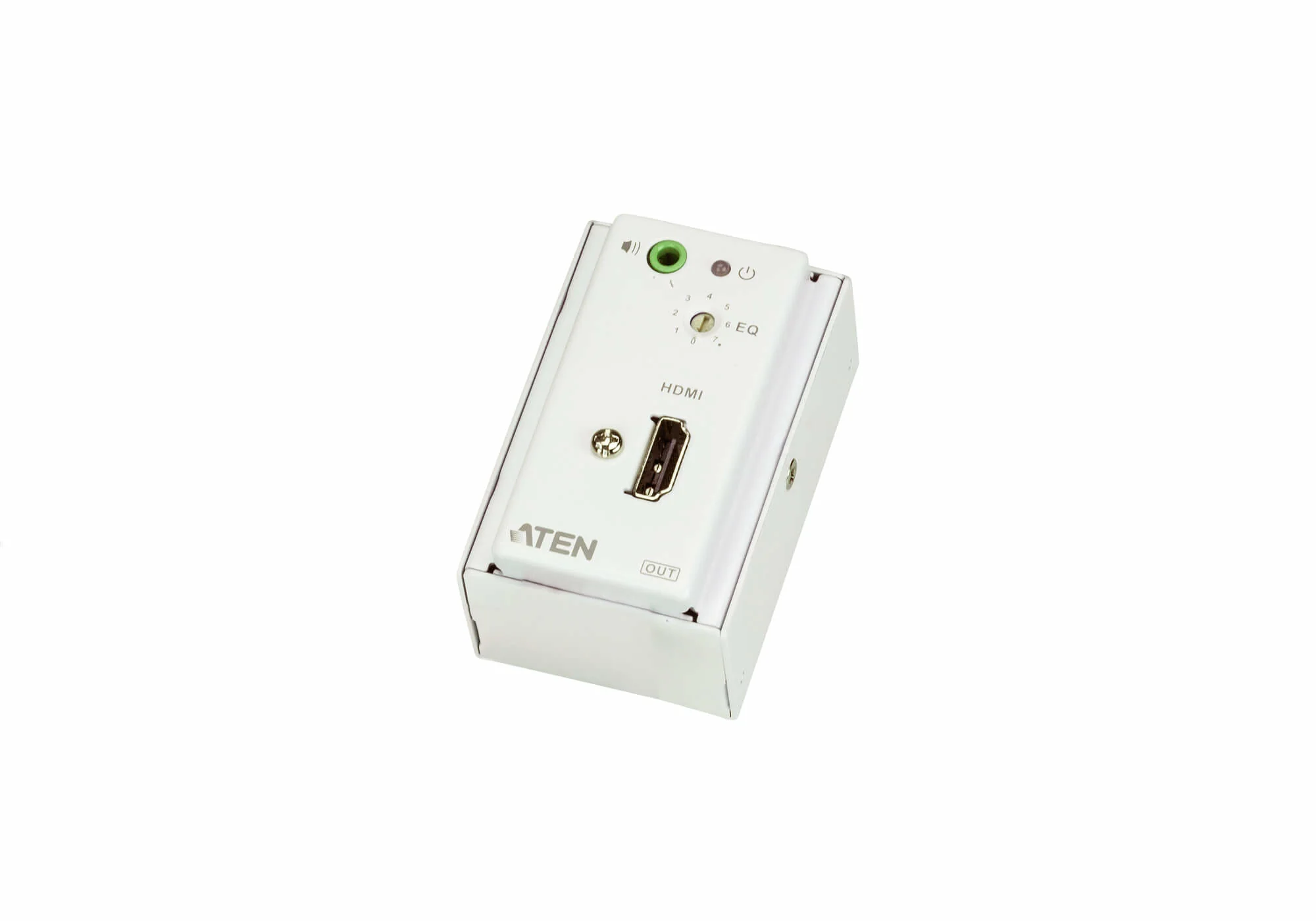 ATEN VE807-AT-U | VE Series, VE807 HDMI over Dual Cat 5 Wall Plate Extender Kit, 1080p, 60 m