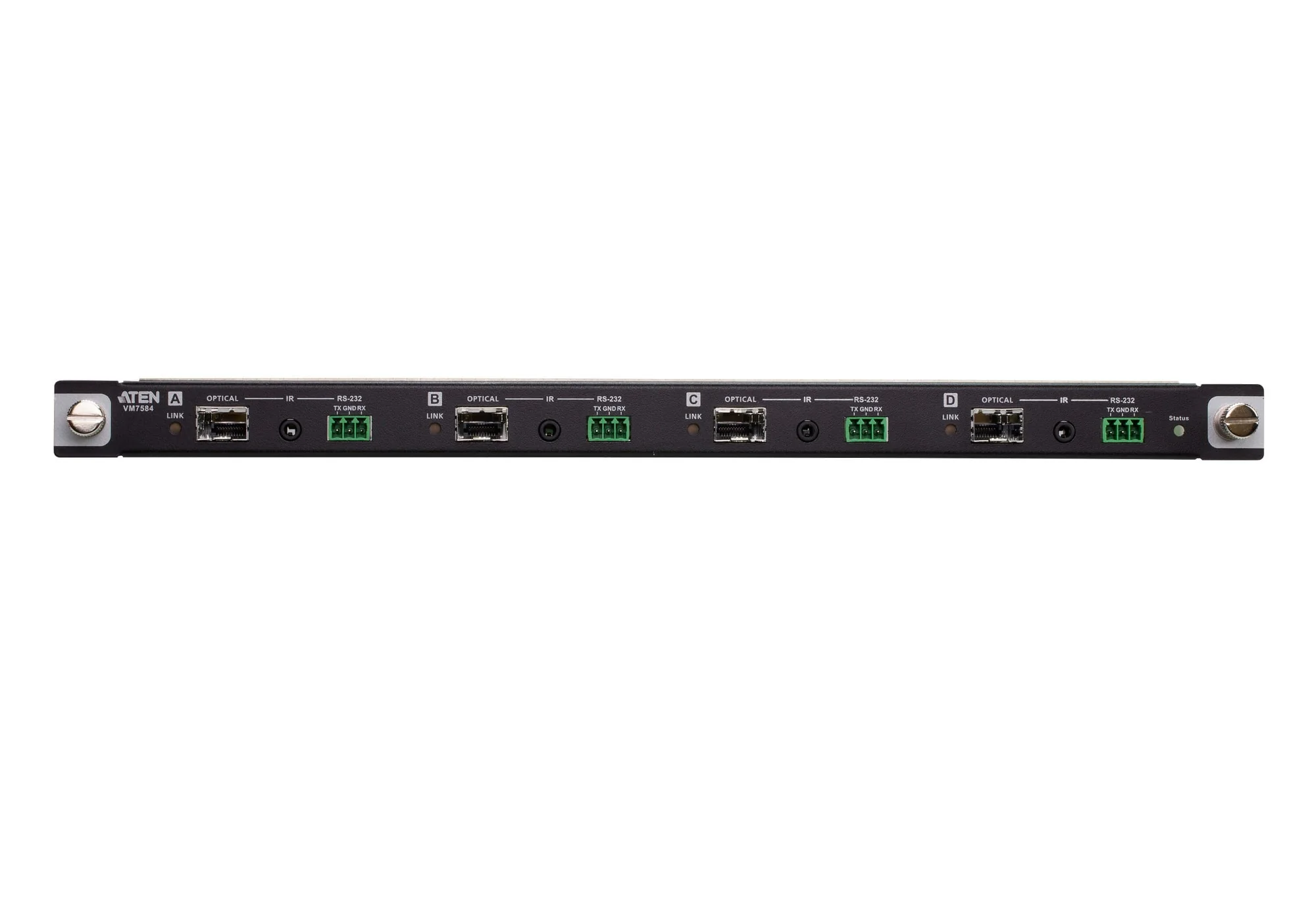 ATEN VM7584K1-AT | VM7584K1 4-Port 10G Optical Input Board, MM Fibre 4K@300m, 4 x SFP+