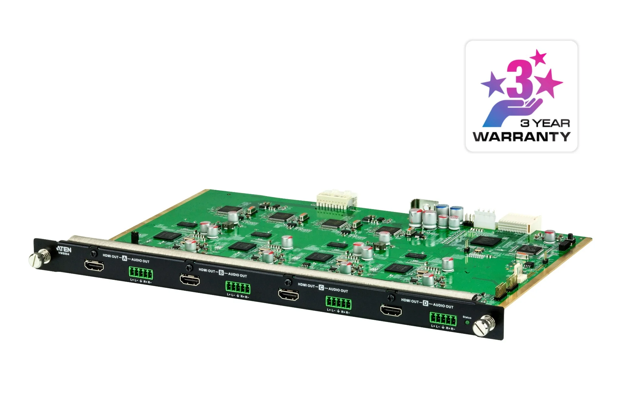ATEN VM8804-AT | VM8804 4-Port HDMI Output Board, 4 x HDMI, for VM1600A/VM3200