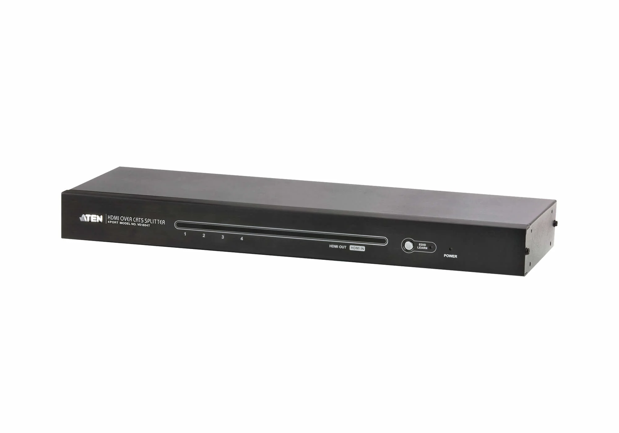 ATEN VS1804T-AT-U | VS1804T 4-Port HDMI over Cat5e/6 Splitter, 1 x HDMI In, 4 x RJ45 Out, 1080p 40 m