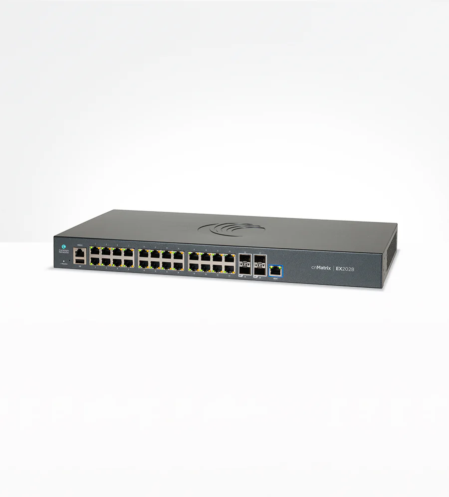 Cambium Networks MX-EX2028XXA-N | cnMatrix EX2028 24 x 1GbE Ports, 4 x SFP Uplinks, Managed L2/L3 Switch, 1U - Image 6