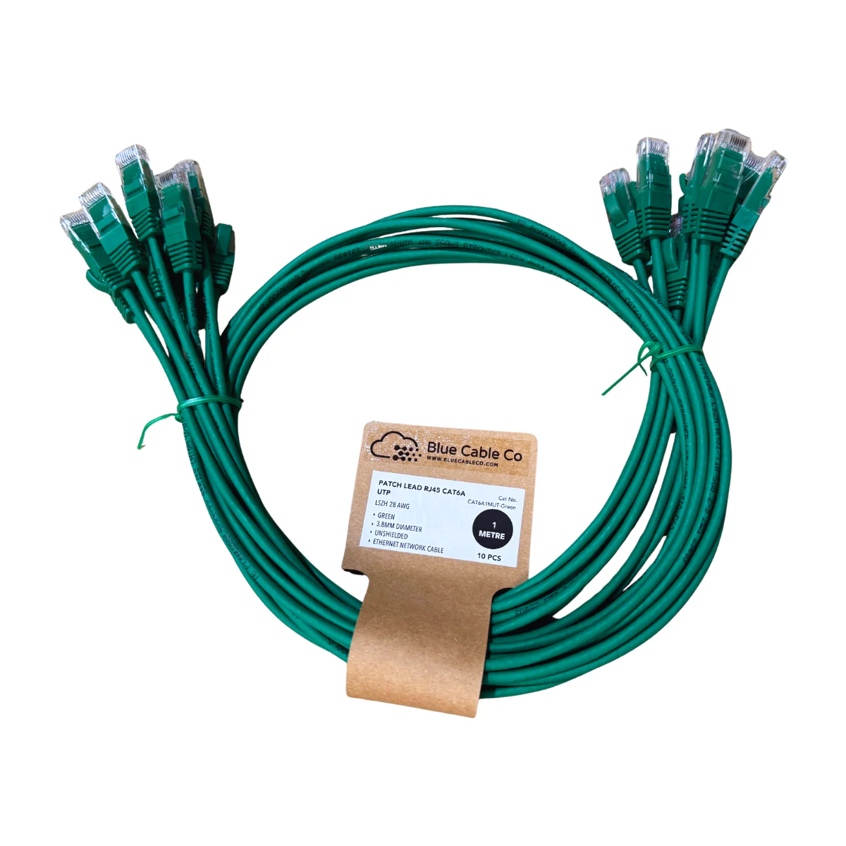 CAT6A Ethernet Patch Cable | UTP | 28AWG | LSZH | 0.25M to 5M - Image 16