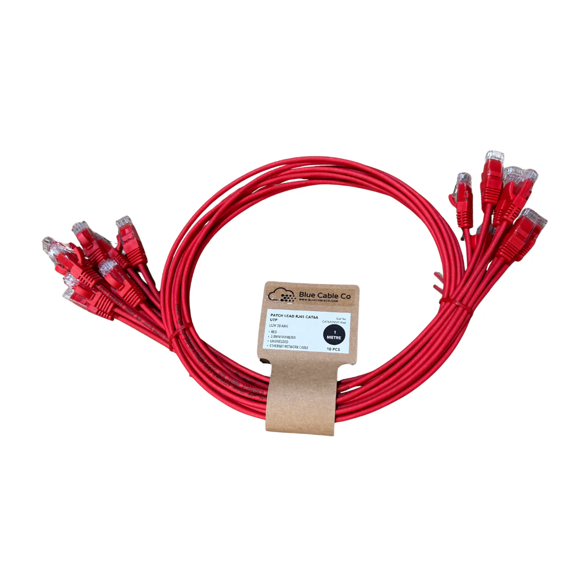 CAT6A Ethernet Patch Cable | UTP | 28AWG | LSZH | 0.25M to 5M - Image 17
