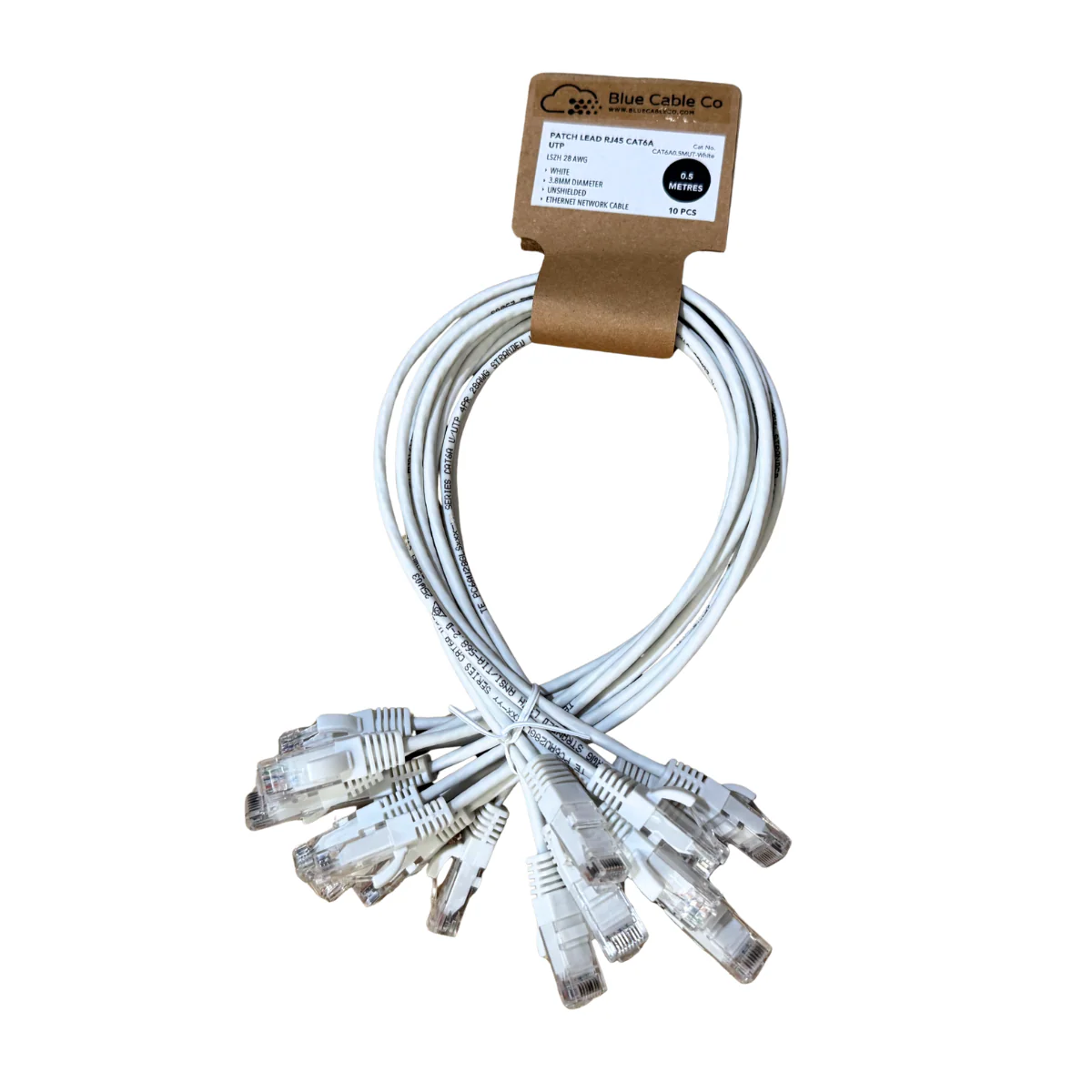 CAT6A Ethernet Patch Cable | UTP | 28AWG | LSZH | 0.25M to 5M - Image 19