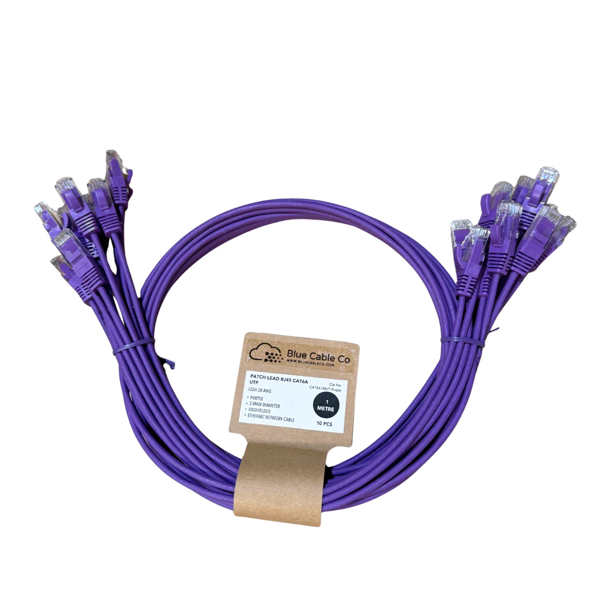 CAT6A Ethernet Patch Cable | UTP | 28AWG | LSZH | 0.25M to 5M - Image 21