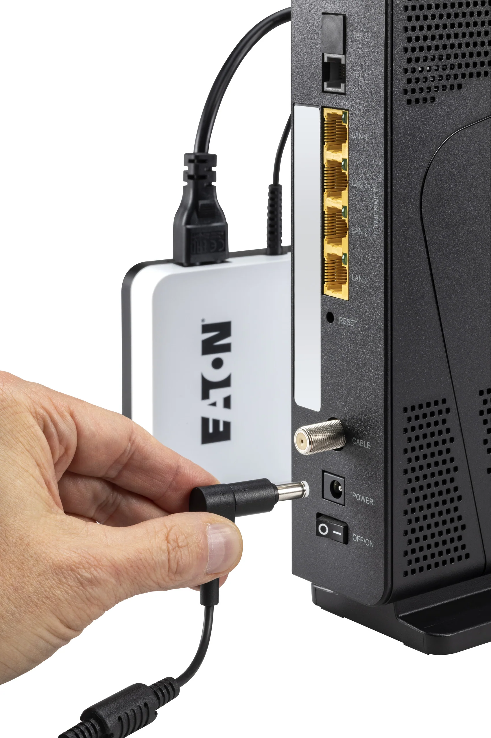 Eaton 3SM36AU | 3S Mini UPS, 36W, 4 Barrel Outputs, DC 9V-3A, 12V-3A, 15V-2.4A, 19V-1.89A, AU Plug - Image 2