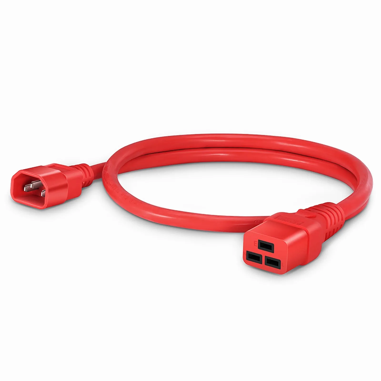 Eaton ACL158-04 | IEC CORD C14 10A to C19, 400mm, Red, AU Plug