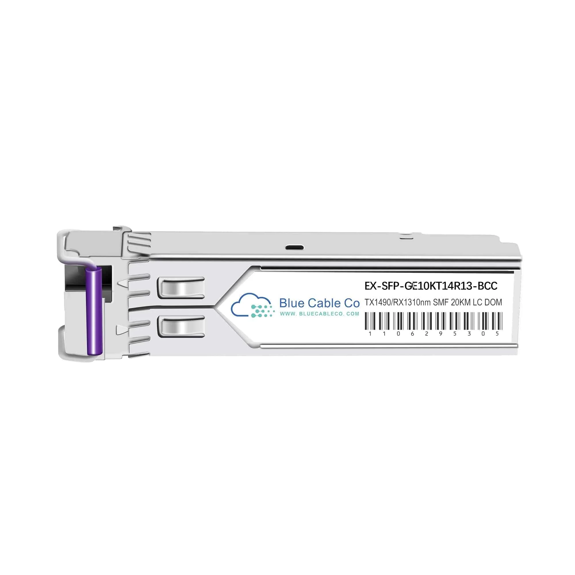 EX-SFP-GE10KT14R13-BCC | Juniper Compatible 1GB BiDi Transceiver - 10km (1000BASE-BX-D)