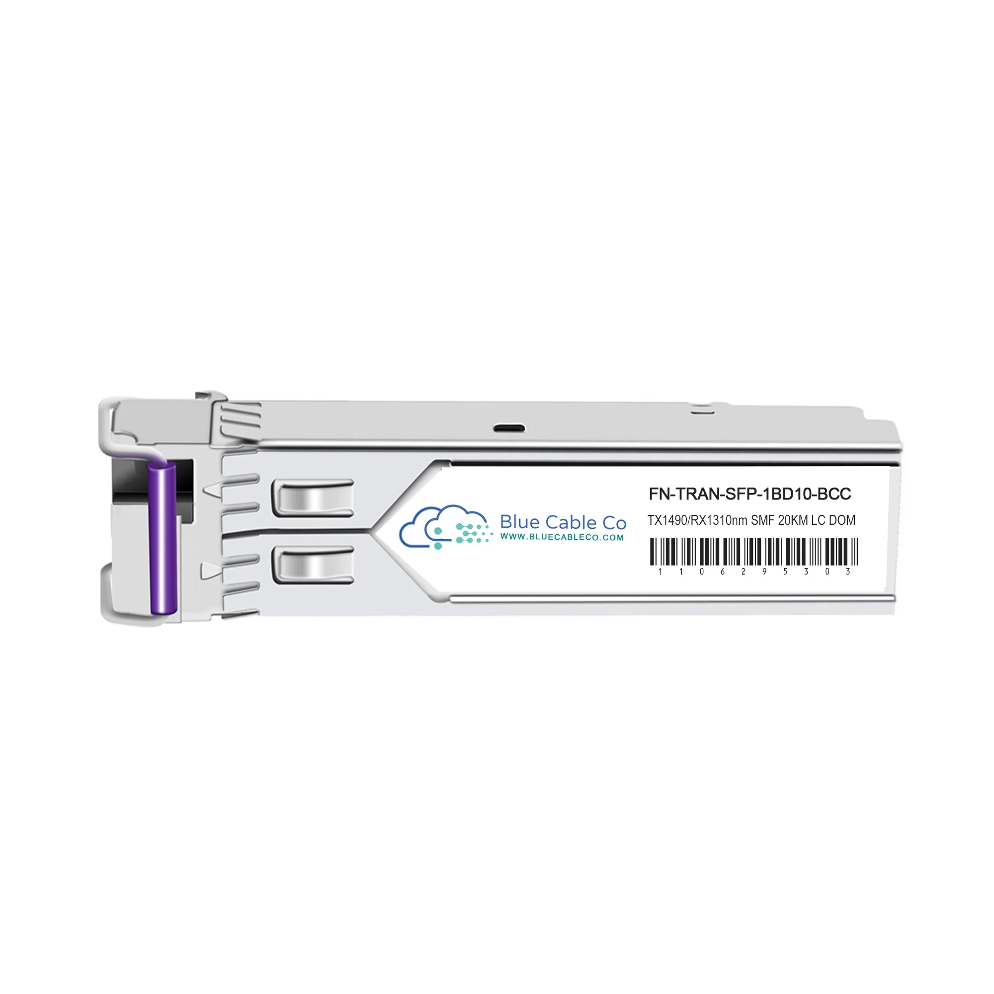 FN-TRAN-SFP-1BD10-BCC | Fortinet Compatible 1GB BiDi Transceiver - 10km (1000BASE-BX-D)
