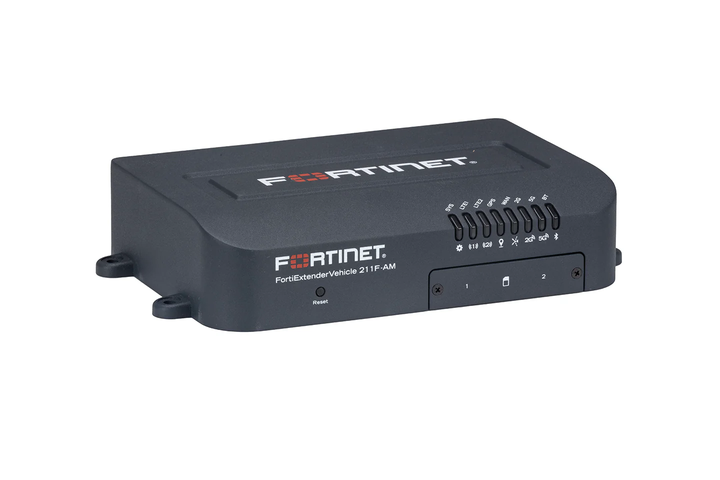 Fortinet FEV-211F-N | FortiExtenderVehicle 211F Semi-Rugged LTE CAT-12 Router with Dual SIM for Vehicles