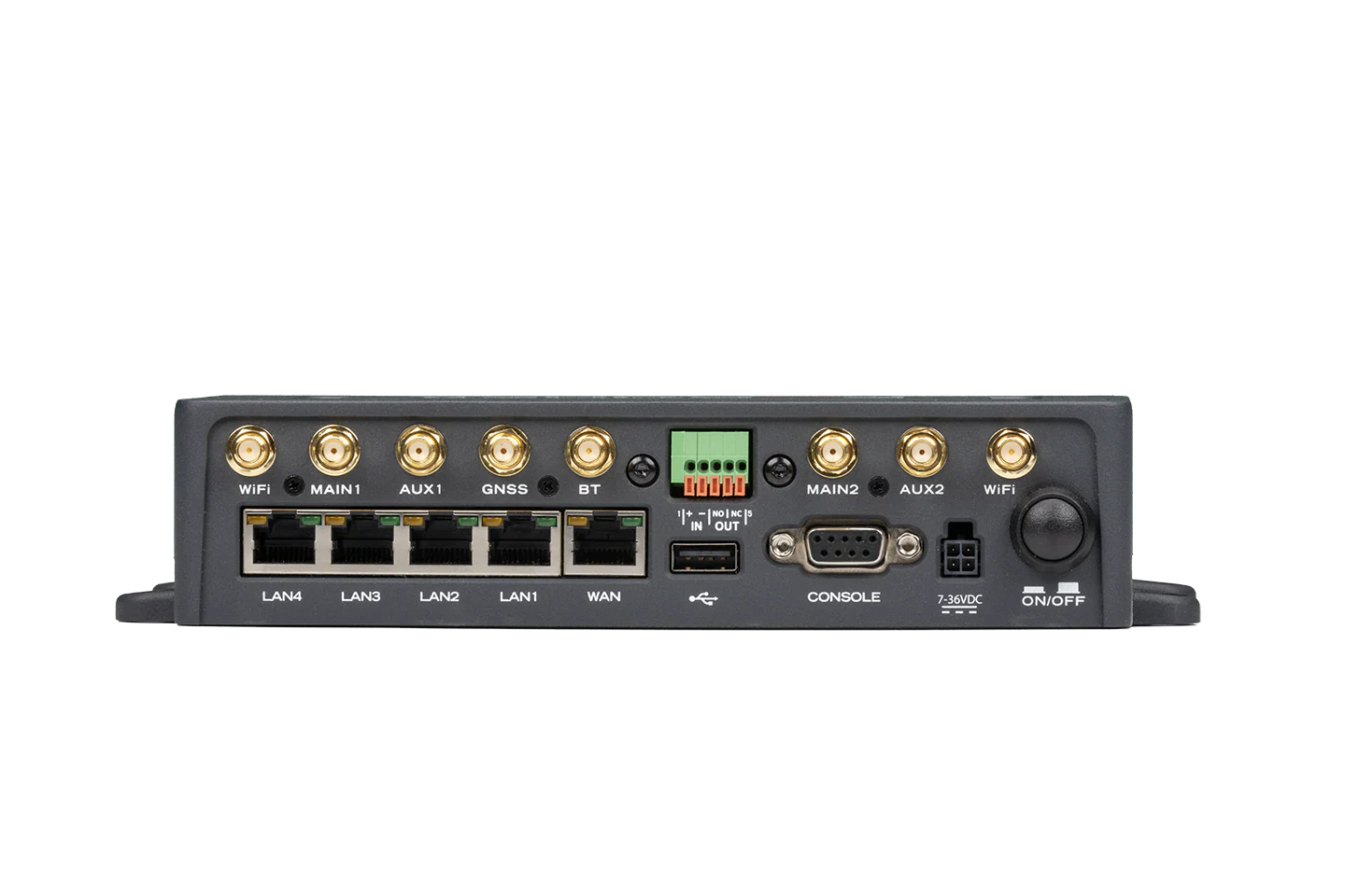 Fortinet FEV-212F-N | FortiExtenderVehicle 212F Dual Modem Semi-Rugged Vehicle WAN Router for OT Applications
