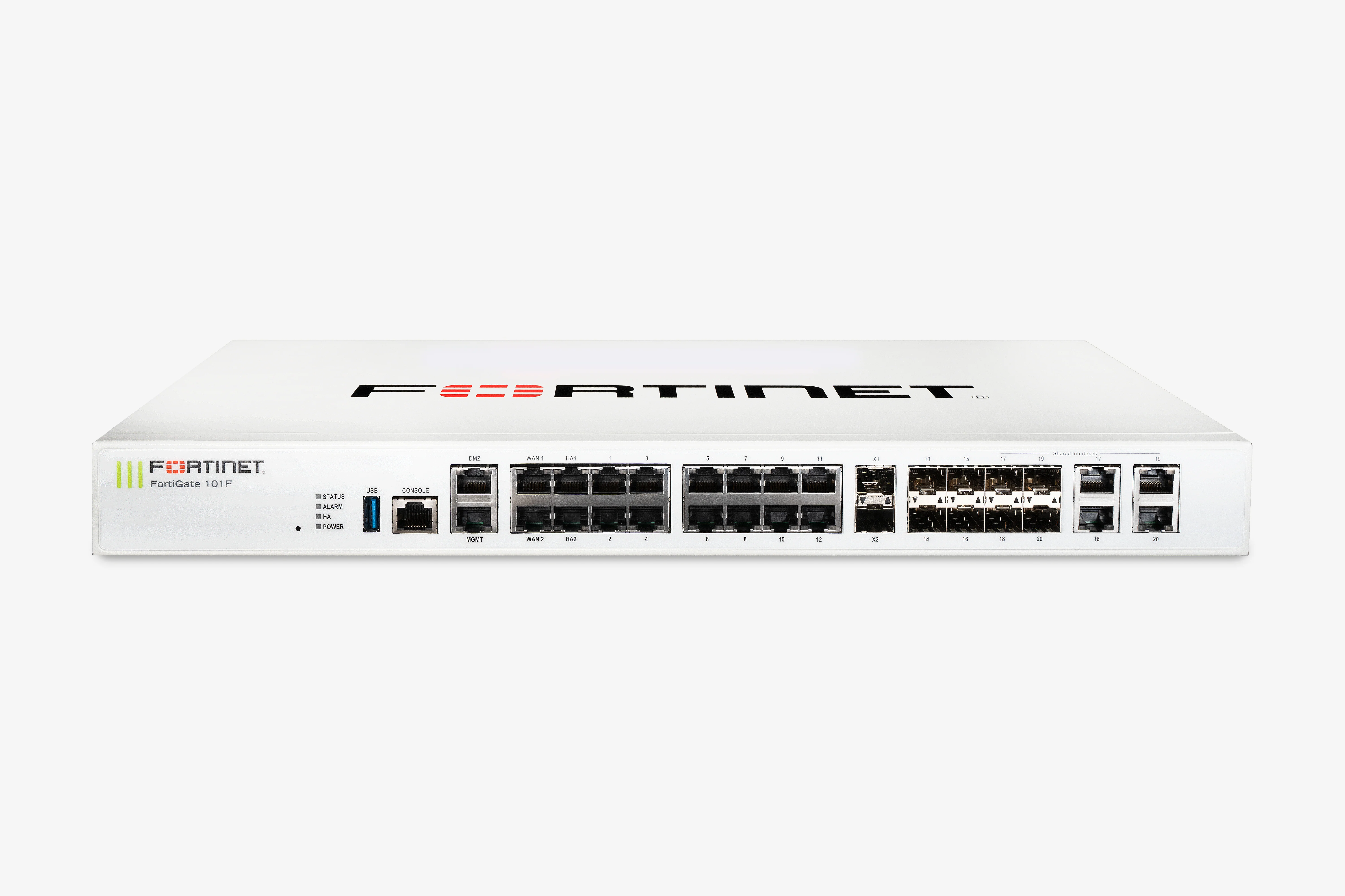 Fortinet FG-101F-USG | 22 GE RJ45, 4 SFP, 2x 10G SFP+ FortiLinks, Dual PSU - Image 3