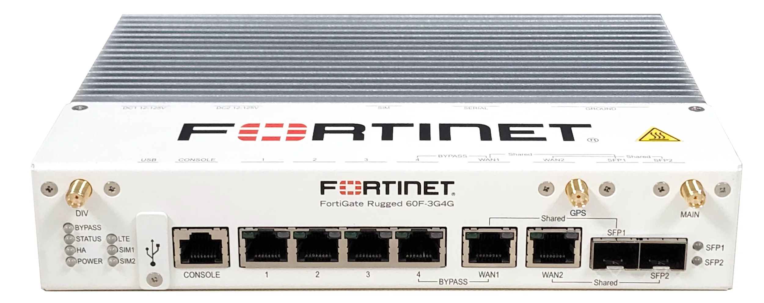 Fortinet FGR-60F-3G4G | FortiGateRugged-60F 4 x GE RJ45, 2 x SFP, 3G/4G LTE - Image 3
