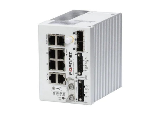 Fortinet FGR-70F-3G4G | Rugged IP40 Firewall, 4x GE LAN, 2x WAN, 2x SFP, 3G/4G LTE