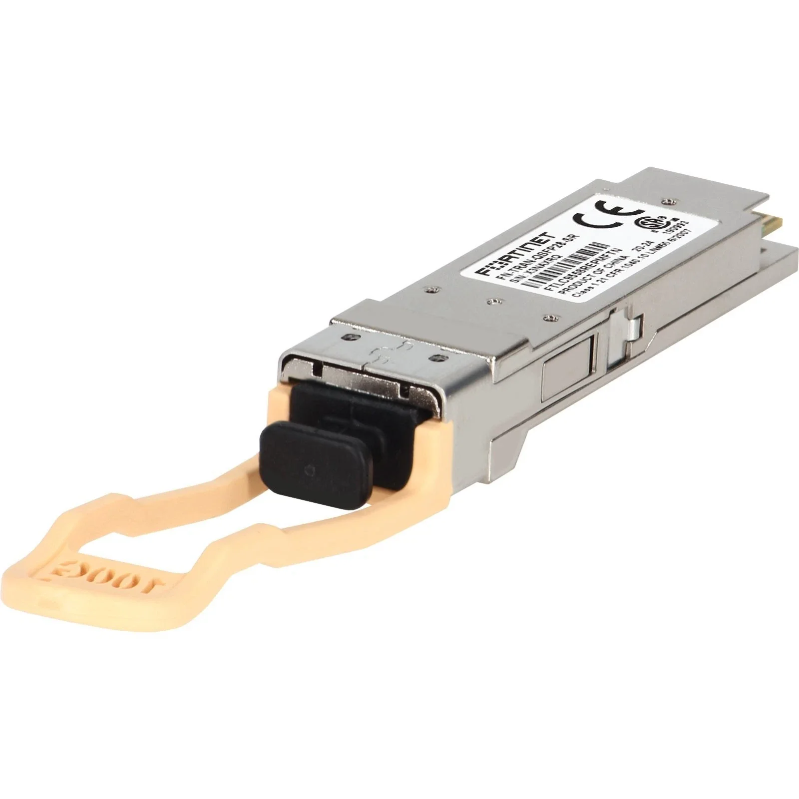 Fortinet FN-TRAN-QSFP28-SR | MPO-12 Transceiver, 850nm, 100m, MPO-12, 100GE QSFP28 Transceiver