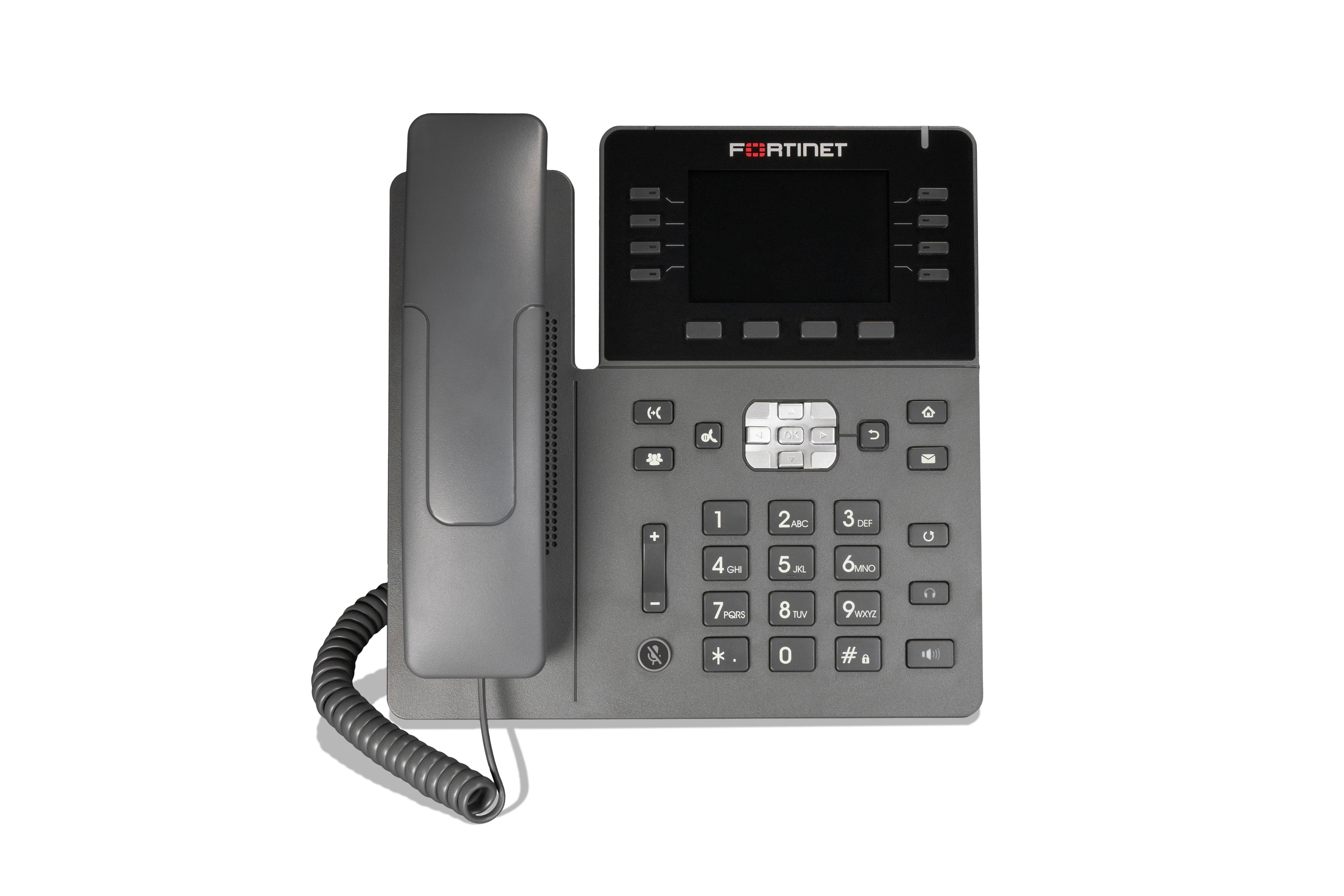Fortinet FON-380 | FortiFone-380 Mid Range IP Phone, 3.5" Color Screen, 28 Programmable Keys, PoE, 10/100/1000 LAN - Image 2