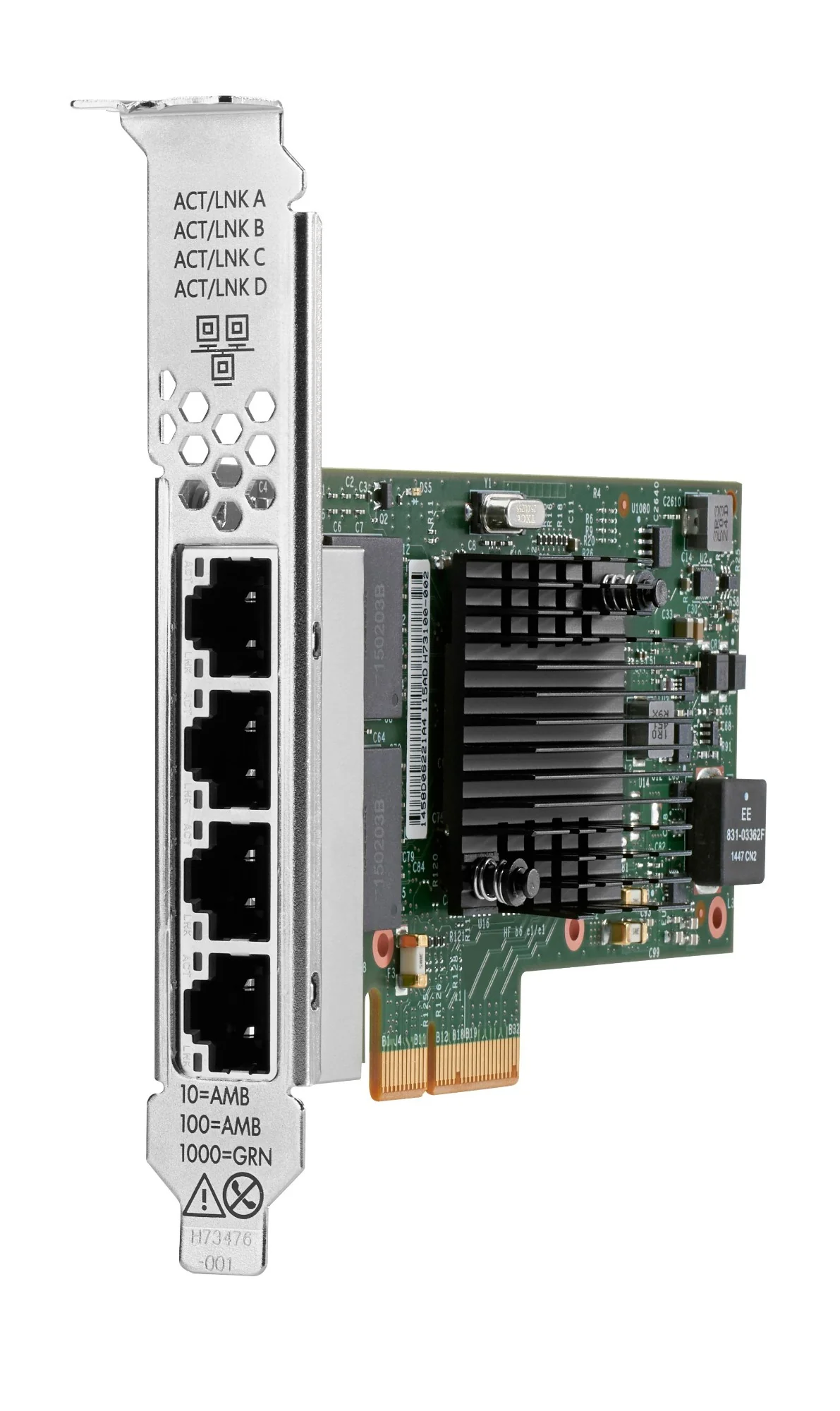 HPE P21106-B21 | Intel I350-T4 Ethernet 1Gb 4-port BASE-T Adapter