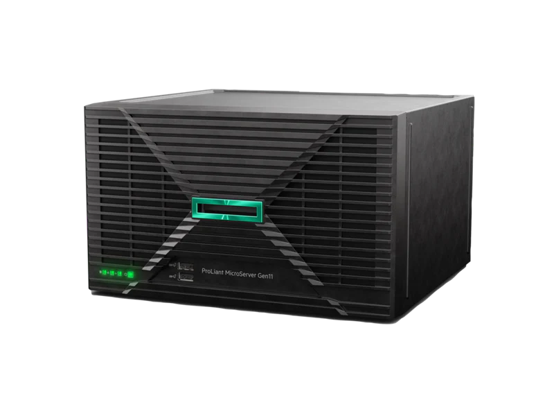 HPE P86717-375 | ProLiant MicroServer Gen11 6315P, 2.8GHz, 4C, 1P, 1x16GB-U, 4LFF-NHP, 2x4TB HDD, 1x180W PS - Image 2
