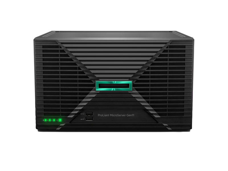 HPE P86717-375 | ProLiant MicroServer Gen11 6315P, 2.8GHz, 4C, 1P, 1x16GB-U, 4LFF-NHP, 2x4TB HDD, 1x180W PS