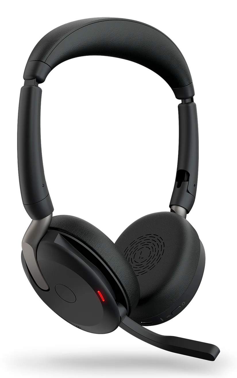 Jabra 26699-989-989 | Evolve2 65 Flex Wireless Headset, Link380a UC, Stereo, USB-A