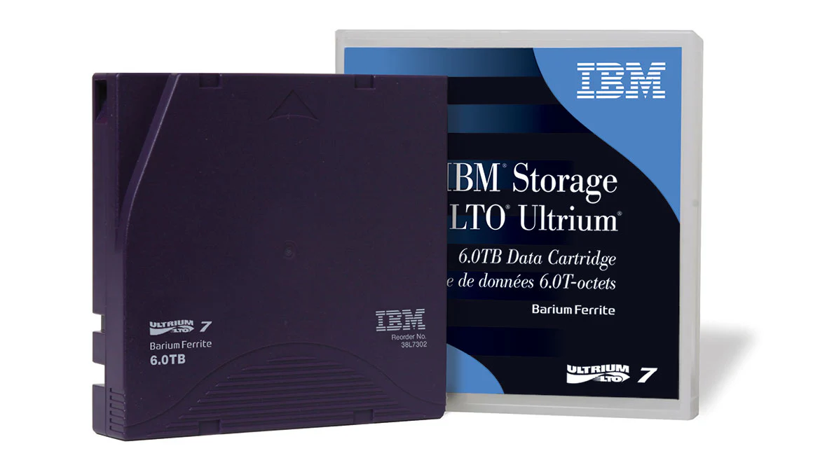 Lenovo 00WF771 | LTO 6TB Backup Storage Media, 9.6m Tape
