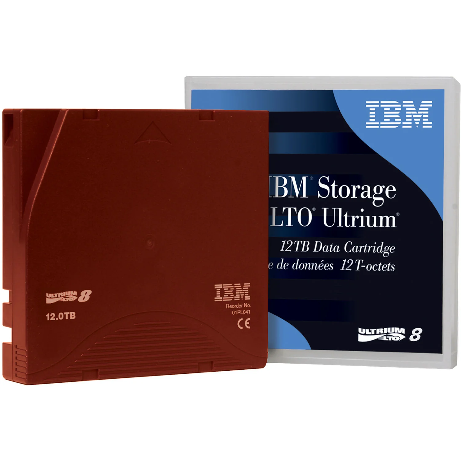 Lenovo 01KP955 | Ultrium 8 Blank Data Tape, 12000 GB LTO