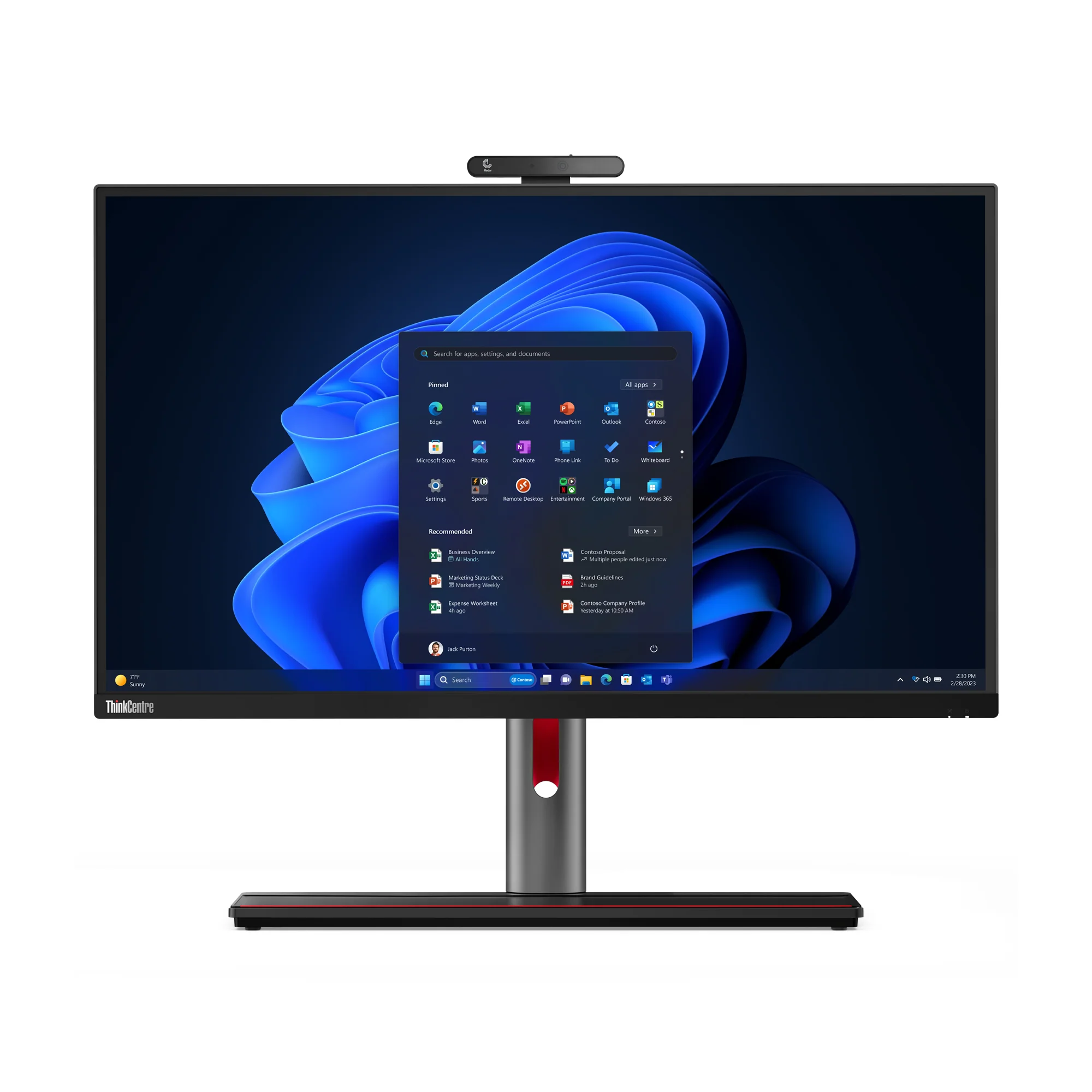 Lenovo 12JQS09S00 | ThinkCentre M90a Pro 27" All-in-One PC, QHD, Core i5-13500, 16GB DDR5, 512GB SSD, Windows 11 Pro, Wi-Fi 6E