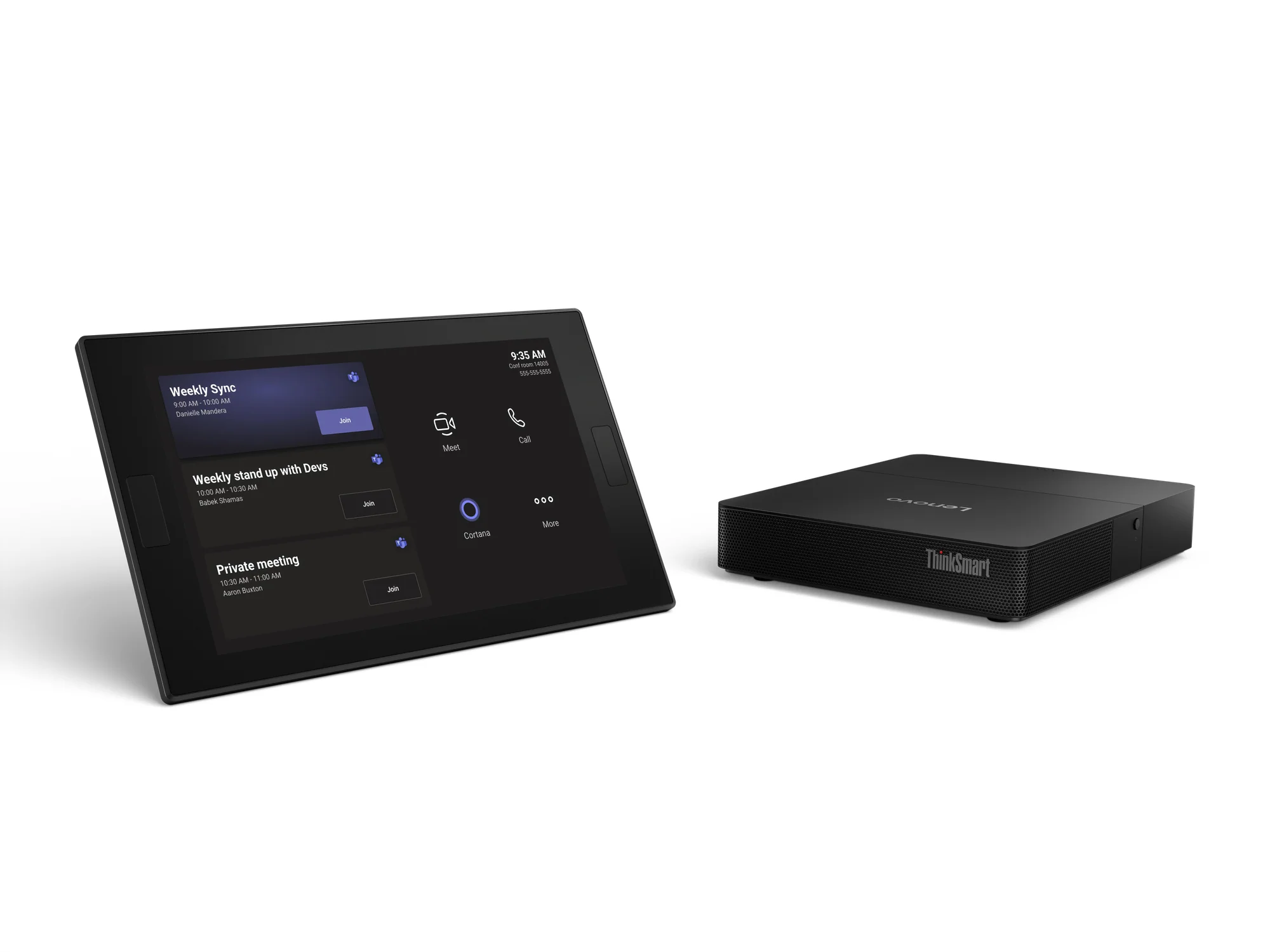 Lenovo 12WA000BAU | ThinkSmart Core Gen 2 + Controller Microsoft Teams Rooms Kit, Core Ultra 7 165H, 32GB, 256GB SSD, 10.1" Touch, Windows 11 IoT, 3 Year Premier Support