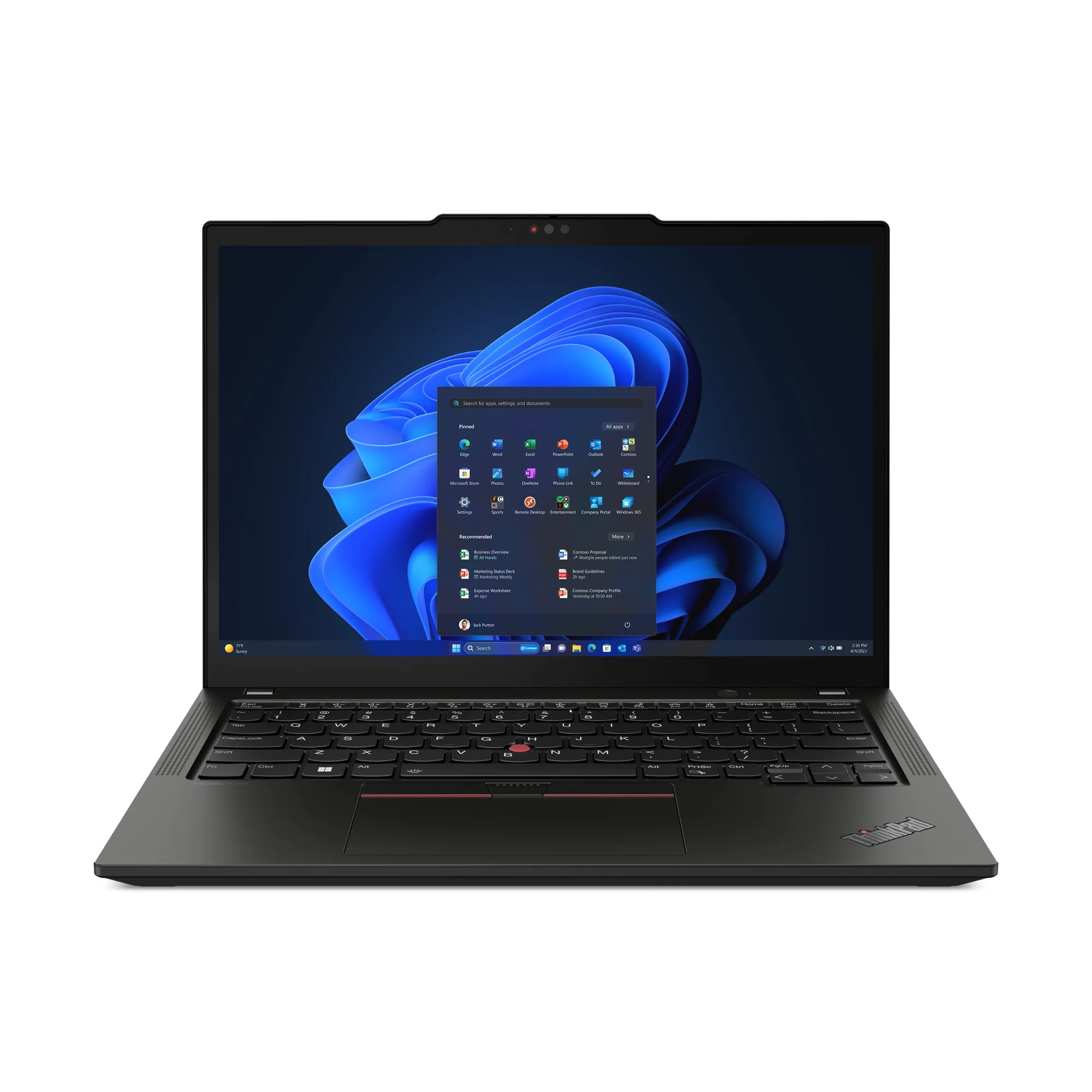 Lenovo 21LU002DAU | ThinkPad X13 Gen 5 Laptop, Intel Core Ultra 7 155U, 16GB RAM, 512GB SSD, 13.3" Touch WUXGA, Win 11 Pro