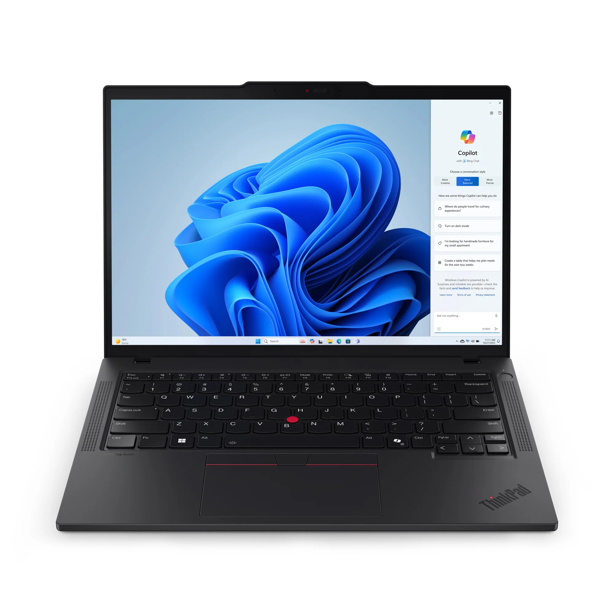 Lenovo 21ML00AXAU | ThinkPad T14 Gen 5 Laptop, Intel Core Ultra 7, 32GB RAM, 512GB SSD, 14" Touch Display, Win 11 Pro